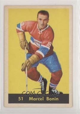 1960-61 Parkhurst - [Base] #51 - Marcel Bonin