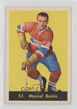 1960-61 Parkhurst - [Base] #51 - Marcel Bonin