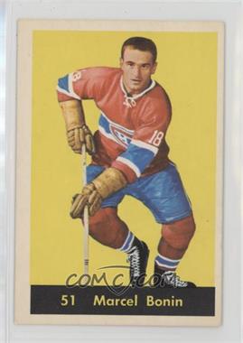 1960-61 Parkhurst - [Base] #51 - Marcel Bonin