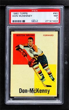 1960-61 Topps - [Base] #40 - Don McKenney [PSA 7 NM]