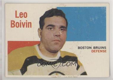 1960-61 Topps - [Base] #62 - Leo Boivin [Good to VG‑EX]