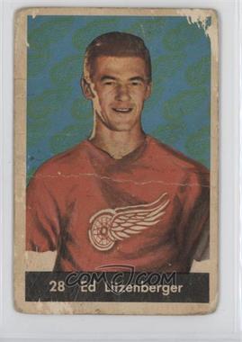 1961-62 Parkhurst - [Base] #28 - Ed Litzenberger [Poor to Fair]