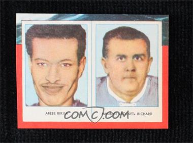 1961-62 Rekord Journal - [Base] #MRAB - Maurice Richard, Abebe Bikila