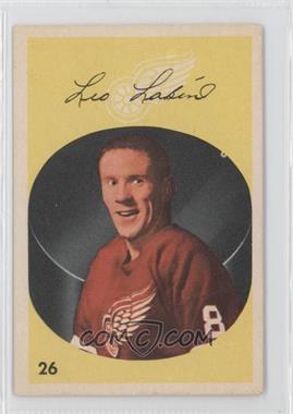 1962-63 Parkhurst - [Base] #26 - Leo Labine [Noted]