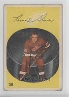 61 62 Shirriff Hockey coin Detroit Red Wings Howie Glover #65 61 62 Shirriff Hockey coin Detroit Red Wings Howie Glover #65