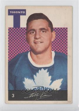 1962-63 Parkhurst - [Base] #3 - Bob Baun [Good to VG‑EX]