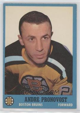 1962-63 Topps - [Base] #19 - Andre Pronovost