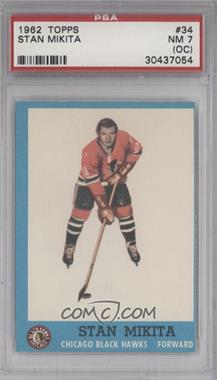 1962-63 Topps - [Base] #34 - Stan Mikita [PSA 7 NM (OC)]