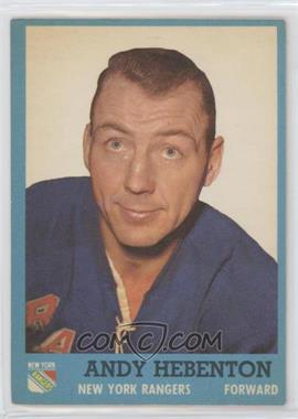 1962-63 Topps - [Base] #54 - Andy Hebenton