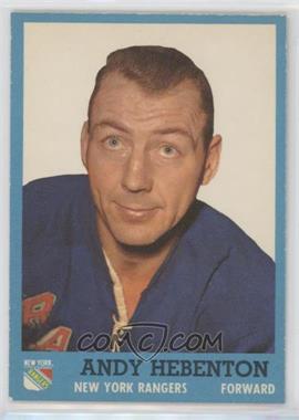 1962-63 Topps - [Base] #54 - Andy Hebenton