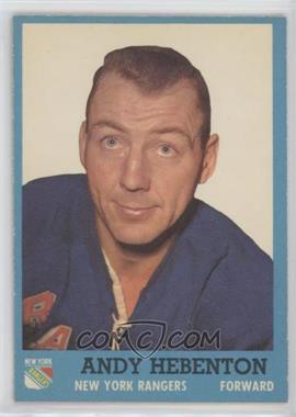 1962-63 Topps - [Base] #54 - Andy Hebenton