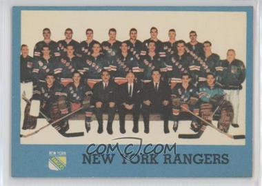 1962-63 Topps - [Base] #65 - New York Rangers Team