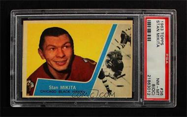 1963-64 Topps - [Base] #36 - Stan Mikita [PSA 8 NM‑MT (OC)]