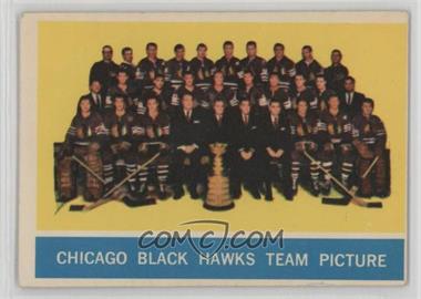 1963-64 Topps - [Base] #43 - Chicago Blackhawks (Black Hawks) Team [Good to VG‑EX]