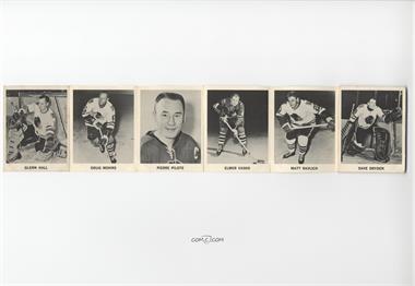 1965-66 Coca-Cola NHL Players - [Base] - Full Strips #_CHBH - Glen Hall, Doug Mohns, Pierre Pilote, Elmer Vasko, Matt Ravlich, Dave Dryden, Bobby Hull, Dennis Hull, Bill Hay, Ken Hodge, Eric Nesterenko, Chico Maki, Kenny Wharram, Al MacNeil, Doug Jarrett, Stan Mikita [Good to VG‑EX]