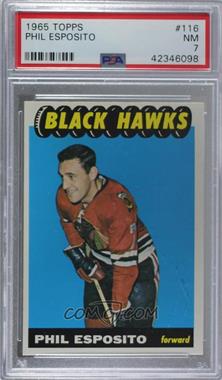 1965-66 Topps - [Base] #116 - Phil Esposito [PSA 7 NM]