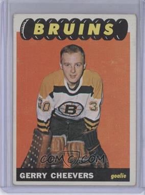 1965-66 Topps - [Base] #31 - Gerry Cheevers