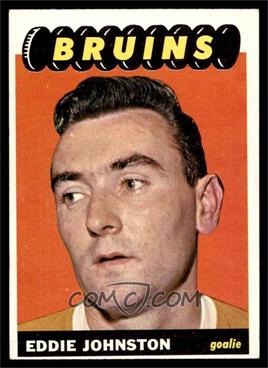 1965-66 Topps - [Base] #97 - Eddie Johnston [EX]