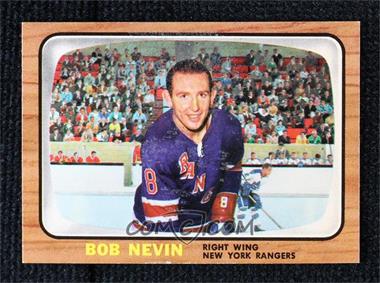 1966-67 Topps - [Base] #27 - Bob Nevin [Good to VG‑EX]