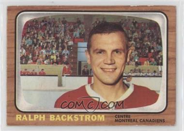 1966-67 Topps - [Base] #75 - Ralph Backstrom