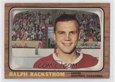 1966-67 Topps - [Base] #75 - Ralph Backstrom