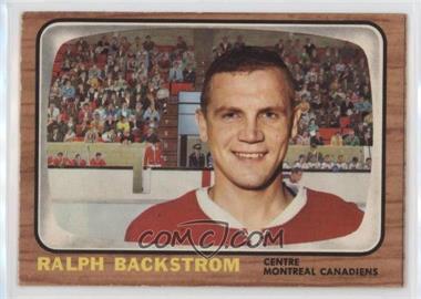 1966-67 Topps - [Base] #75 - Ralph Backstrom