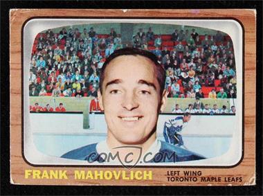 1966-67 Topps - [Base] #77 - Frank Mahovlich [COMC RCR Poor]