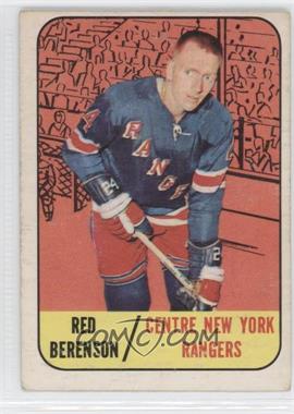 1967-68 Topps - [Base] #24 - Red Berenson [Poor to Fair]