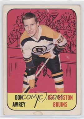 1967-68 Topps - [Base] #37 - Don Awrey [Good to VG‑EX]