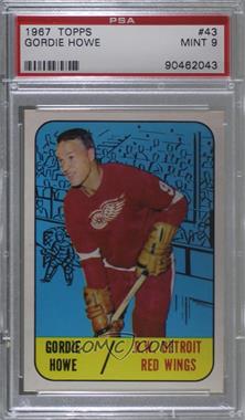 1967-68 Topps - [Base] #43 - Gordie Howe [PSA 9 MINT]