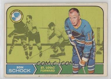 1968-69 O-Pee-Chee - [Base] #118 - Ron Schock