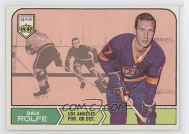 1968-69 O-Pee-Chee - [Base] #41 - Dale Rolfe