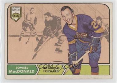 1968-69 O-Pee-Chee - [Base] #42 - Lowell MacDonald [Good to VG‑EX]