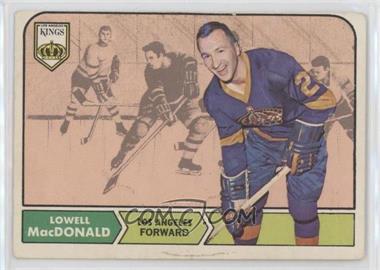 1968-69 O-Pee-Chee - [Base] #42 - Lowell MacDonald [Poor to Fair]