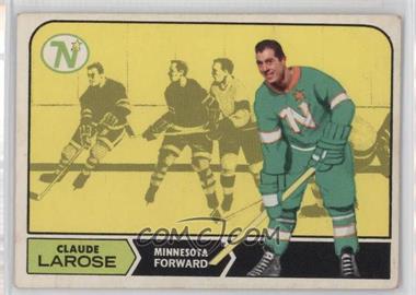 1968-69 O-Pee-Chee - [Base] #51 - Claude Larose [Poor to Fair]