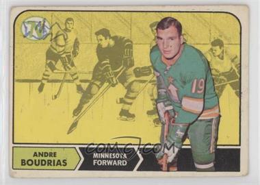 1968-69 O-Pee-Chee - [Base] #53 - Andre Boudrias [Poor to Fair]