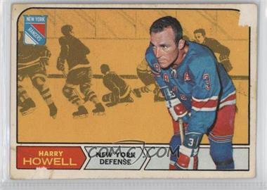 1968-69 O-Pee-Chee - [Base] #69 - Harry Howell [COMC RCR Poor]