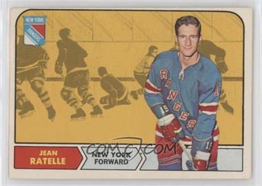 1968-69 O-Pee-Chee - [Base] #77 - Jean Ratelle [Good to VG‑EX]
