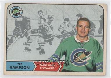 1968-69 O-Pee-Chee - [Base] #85 - Ted Hampson [Good to VG‑EX]