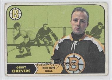 1968-69 Topps - [Base] #1 - Gerry Cheevers