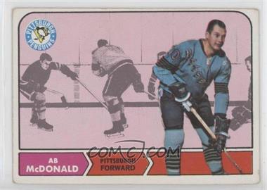 1968-69 Topps - [Base] #107 - Ab McDonald