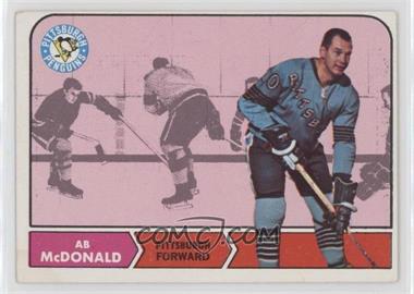 1968-69 Topps - [Base] #107 - Ab McDonald