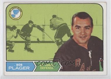 1968-69 Topps - [Base] #112 - Bob Plager [Good to VG‑EX]