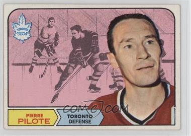 1968-69 Topps - [Base] #124 - Pierre Pilote [Good to VG‑EX]