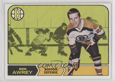 1968-69 Topps - [Base] #3 - Don Awrey (Photo is Skip Krake)