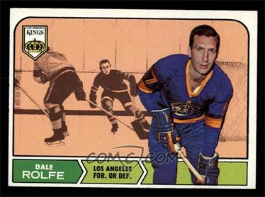 1968-69 Topps - [Base] #41 - Dale Rolfe [EX]