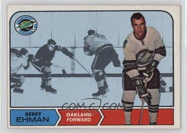1968-69 Topps - [Base] #84 - Gerry Ehman [Good to VG‑EX]