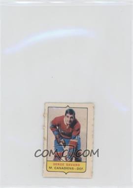 1969-70 O-Pee-Chee - 4-in-1 Stamps - Separated #_SESA - Serge Savard