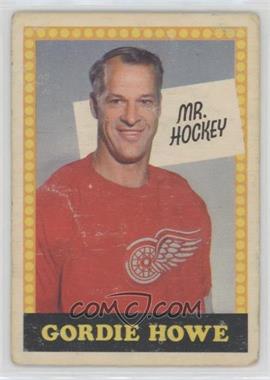 1969-70 O-Pee-Chee - [Base] #_GOHO - Gordie Howe [Good to VG‑EX]