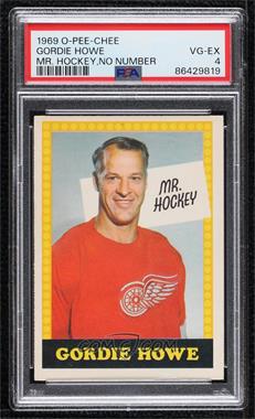 1969-70 O-Pee-Chee - [Base] #_GOHO - Gordie Howe [PSA 4 VG‑EX]